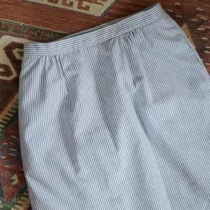 Vintage Seersucker Skirt